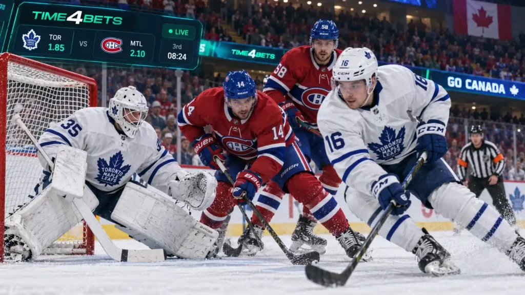time4bets toronto vs monhreal